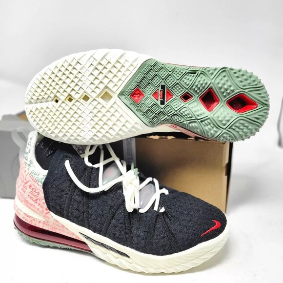 Nike Other - Nike Lebron 18 XVIII x Diana Taurasi GOAT La Cabra CQ9283-008 Black Red Sage 8